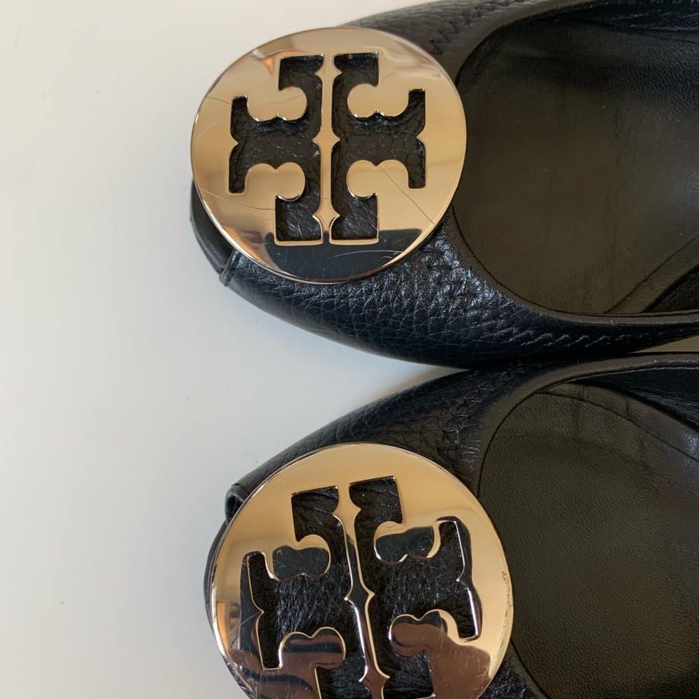 Tory Burch Leather Wedges